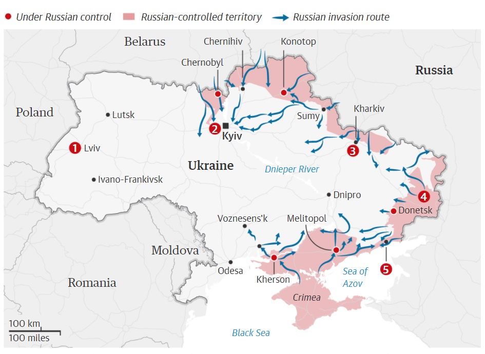 Kyiv từ chối tối hậu thư kêu gọi đầu hàng của Moscow ở Mariupol; Tổng thống Joe Biden sẽ thăm Ba Lan vào thứ Sáu
