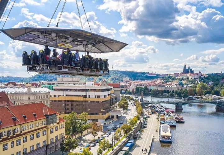 Địa điểm “Dùng bữa trên bầu trời” mới của Prague được tiết lộ