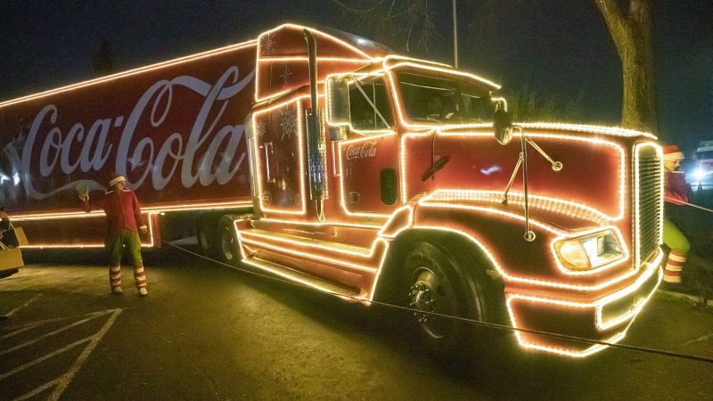 Xe tải Coca-Cola sắp đến Cộng hòa Séc