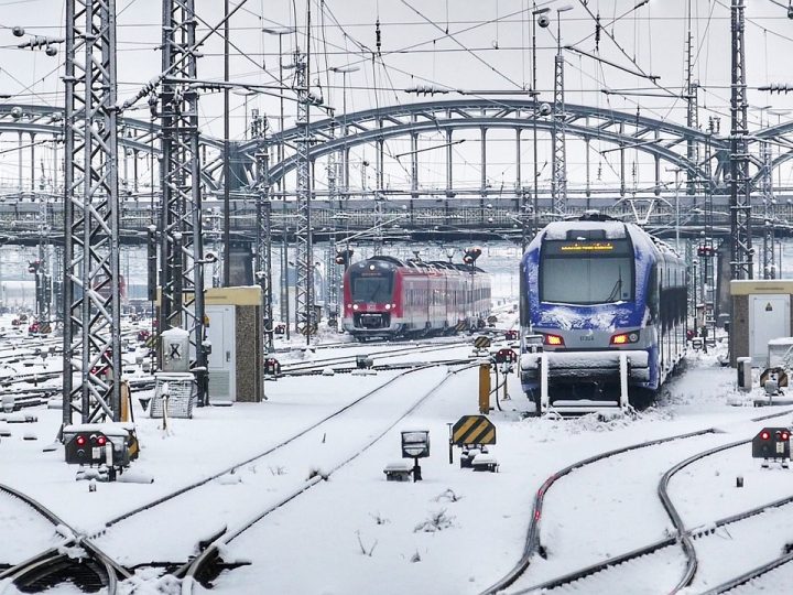 Giao thông đường sắt ở miền nam nước Đức tạm thời bị gián đoạn do tuyết
