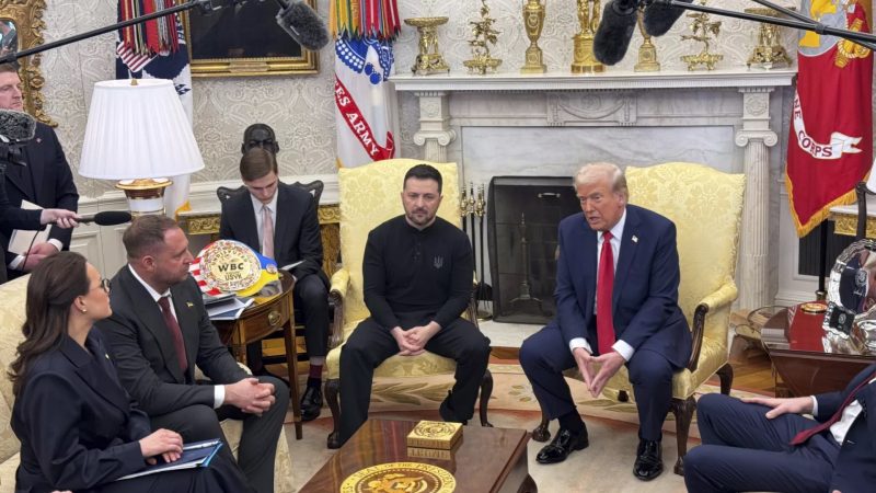 Zelenskyy lặp lại yêu cầu đảm bảo an ninh sau khi Phòng Bầu dục đấu khẩu với Trump