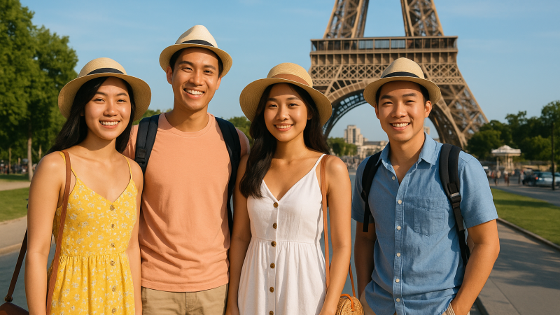 Gợi Ý Cách Ăn Mặc Khi Du Lịch Châu Âu Mùa Hè