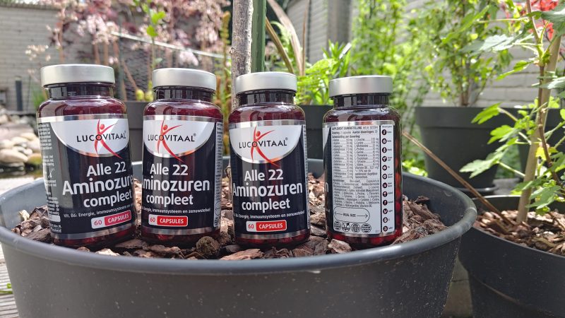 Đánh giá sản phẩm: Lucovitaal Alle 22 Aminozuren Compleet